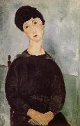 Amedeo Modigliani Seated Young woman oil painting